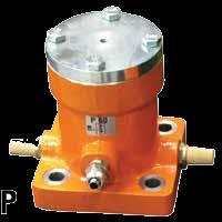 Function P-type Piston Vibrators are used in powdery and granular material processing plants where flow aids are required.