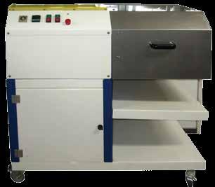 Laboratory Mixer MLH 40 Description The MLH Laboratory Batch Mixer consists of a stand-alone drive unit with incorporated frequency inverter, an easily replaceable horizontal mixing shaft supported