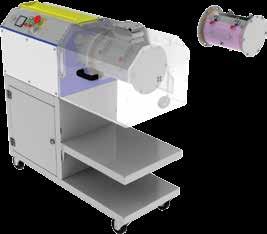 Function MLH Laboratory Batch Mixers operate on the principle of a mechanically generated fluid bed.