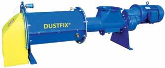 DUSTFIX Dust Conditioners (Molassing Machines) 41 Description DUSTFIX Dust Conditioners consist of a carbon steel tubular casing with SINT engineering polymer liner, a combined feeder screw/mixing