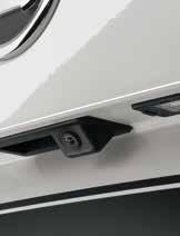 COMFORT REAR PARKING SENSORS AND REAR VIEW CAMERA Parking is made easier with rear parking sensors, which feature audible signals and visual cues displayed
