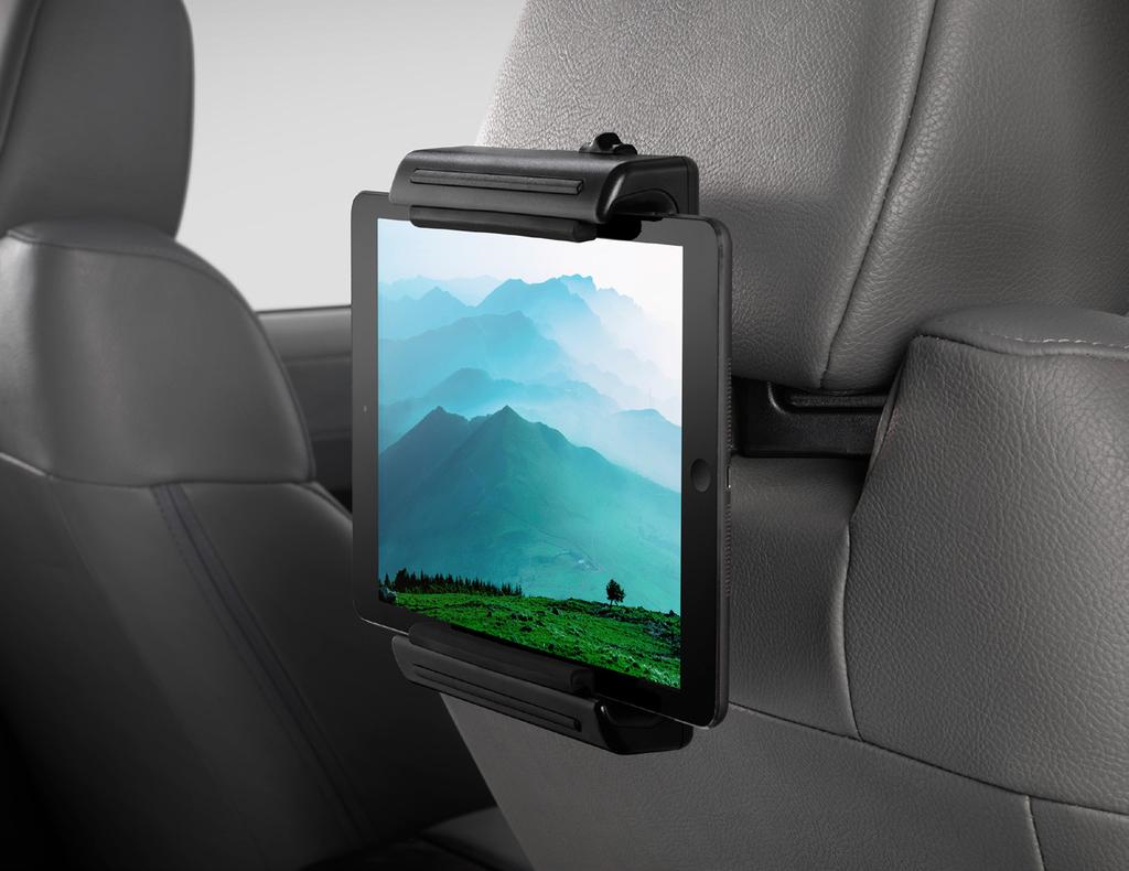 INTERIOR 12 /12 Universal Tablet Holder Help keep passengers entertained with this high quality, universal tablet holder.