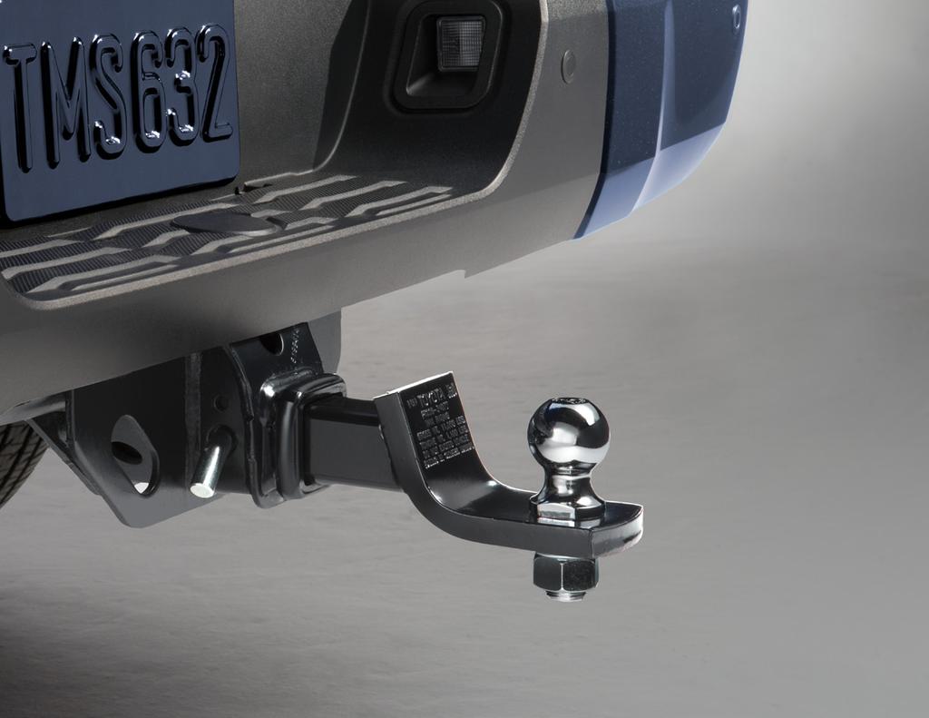 EXTERIOR 4 /5 Trailer Ball & Ball Mount Designed and engineered to work together, the trailer ball and ball mount are built and tested to match Sequoia s exact towing capacity.