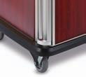 signature woodgrain options 4-sided top to secure accessories such as condiment carrier, coffee urn or Coldmaster CoolCheck during delivery Fits 14" x 18" and 15" x 20" trays Standard 5-1/4" tray
