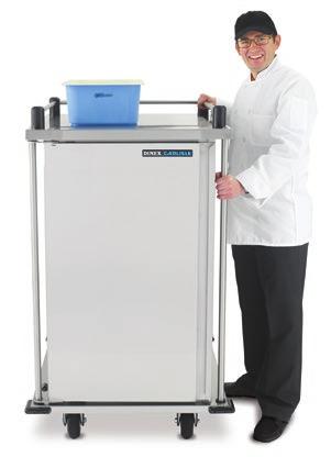 An innovative breakthrough in delivery carts, the TQ (Totally Quiet) Cart is designed to significantly reduce noise levels to help improve patient satisfaction.