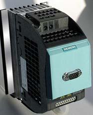 This particularly compact drive operates with voltage