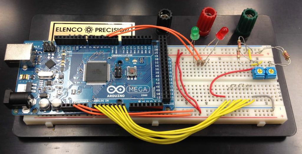 Controller Arduino Mega 2560 Appropriate I/O Analog Inputs (10-Bit) o Pressure Sensors o Voltage