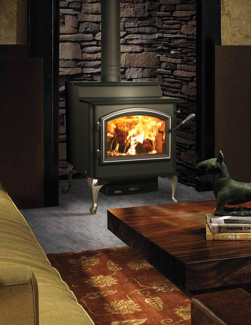 5700 The 5700 is a wood-burning powerhouse. It s big on heating performance, and even bigger on efficiency.