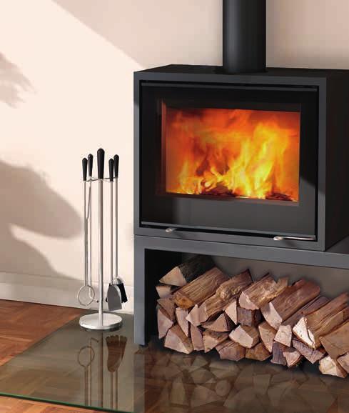 The variable stove system LINEAR Module M Several base options make it possible to