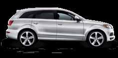 .14 Superior Range With a range that, under normal highway conditions, easily surpasses 600 miles between fill-ups and handily beats the range of a comparable gasoline engine, the Q7 TDI clean diesel