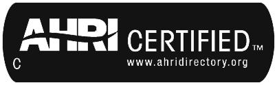 apply. See Warranty certificate for complete details. Use of the AHRI Certified TM Mark indicates a manufacturer s participation in the program.
