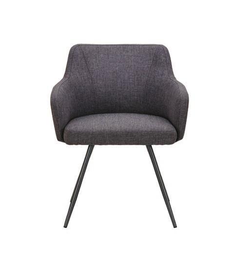 Splash Cone Chair Chrome cross base and upholstered foam seat Red FNSPCHXFRD (pictured) $489 Grey