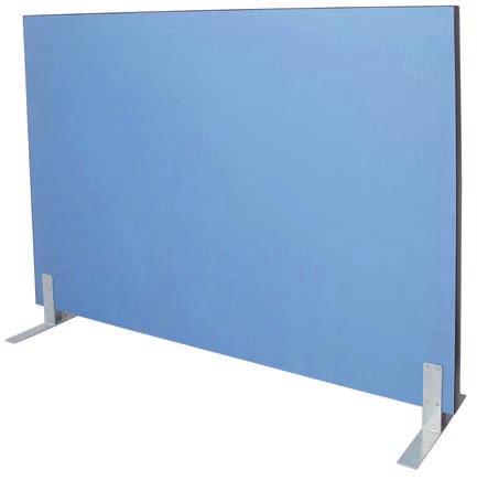 Matrix Desk-Mounted Privacy Screens Polyester fibre screens Includes 2 powdercoated steel brackets