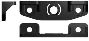 100 Series Awning Windows (2008 to Present) Standard and Custom Windows Hardware Operators and Operator Parts Operator - Encore / Low Profile Operator - Sash Bracket Attaches to bottom of awning sash.