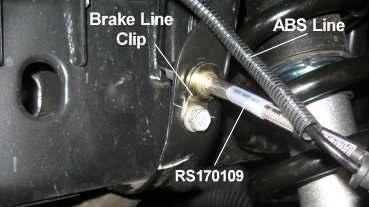 BRAKE HOSE REPLACEMENT NOTE: If the master cylinder becomes empty, then the entire brake system must be bled. Follow manufacturer s recommendations for bleeding the entire system.