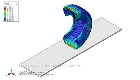 Preliminary modeling based on reported literature FEM Model 2D Model 3D Model 21 of 24 Tire Model Development Verification of models Include terramechanics model and boundary conditions Constitutive