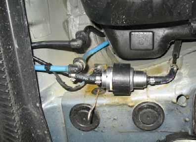 metering pump 4 56 Fuel line of heater Wiring harness of metering pump,