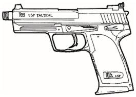 Heckler & Koch USP Tactical Cost : 330 eb The USP pre-fitted for use with a silencer.