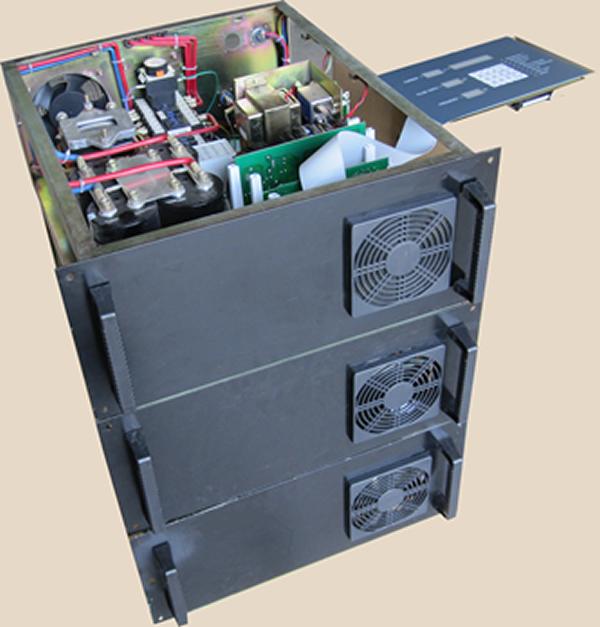 The control panel may be fixed with the control box (as shown above) or is separated from the control box