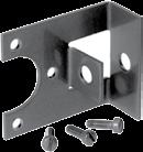 Offset Mounting Bracket. For mounting the universal mounting lug, pivot post, clevis, crank, and miscellaneous mounting hardware. No.