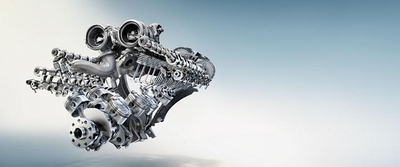 000 5.000 6.000 7.000 Engine speed (rpm) Impressively efficient: the BMW TwinPower Turbo eight-cylinder 650i petrol engine. BMW 640i.