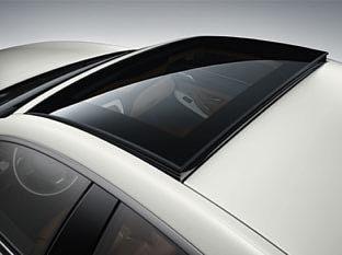the roof of the BMW 6 Series Gran Coupé, adding
