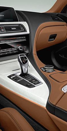 Exclusive Nappa leather 2 NARQ Cognac/Black Contrast stitching Grey INTERIOR TRIMS SOFT-TOP COLOURS BMW INDIVIDUAL INTERIOR TRIMS HEADLININGS 4MR Aluminium Hexagon 3 4MC Carbon Fibre 3 388 Black BMW