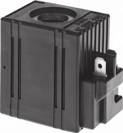 Catalog HY15-3501/US Information Features Compact one piece encapsulated design Minimal amperage draw Numerous terminals and voltages Coil designed for use with series DSL and D type valves only
