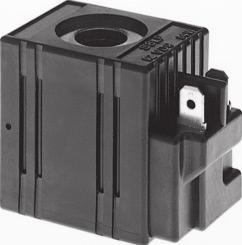 Catalog HY15-3501/US Information Features Compact one piece encapsulated design Minimal amperage draw Numerous terminals and voltages Coil designed for use with series DSL and D type valves only