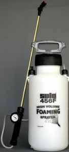 Heavy-Duty Industrial Sprayers High Volume Foaming Sprayer Acid Sprayer 456-F Specifically designed for work with foaming chemicals and green cleaning formulations that