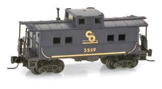 skill. #502 00 515 $22.95 #515 00 602...$29.95 New York Central Road Numbers NYC 480755 / 480810 These 40 flat cars with generator loads are painted black with white logos and lettering.