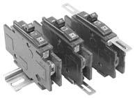 QO and Miniature ircuit reakers Miniature ircuit reakers lass 720 / Refer to atalog 0730T9801 Low mpere Miniature ircuit reakers unit mount miniature circuit breakers (cable-in/cable-out) are ideal