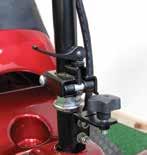 position Handlebar assembly fully lowered