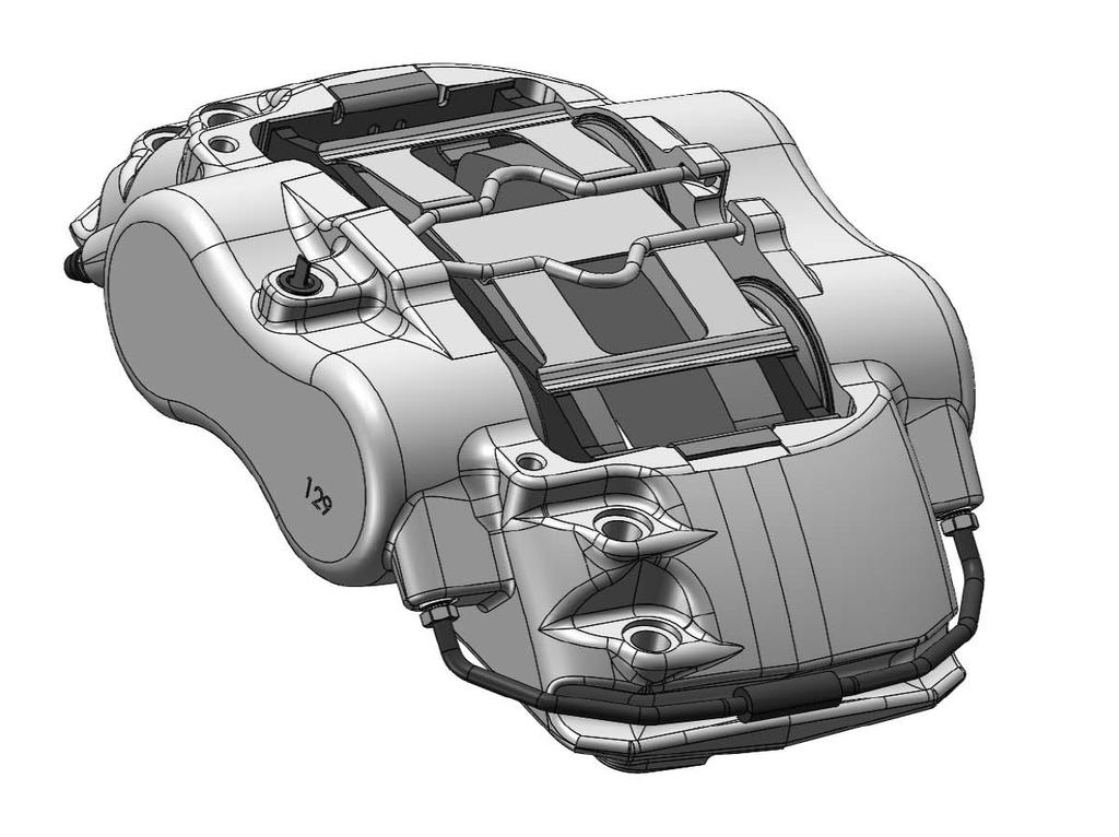 General Description Walther EMC's Dura Force Disc Brake System for medium duty vehicles features a four piston radial mount hydraulic caliper with uni cast construction.