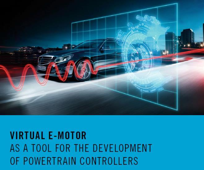virtual car Inverter control loop test for smooth traction in