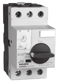 NOARK Ex9SN Series Manual motor starters are electromechanical protection devices for the main circuit.