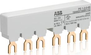 MS116, MS132, MO132, MS132-T Main accessories Accessories Three-phase busbars ensure a quick and safe connection and are therefore a cost effective solution.
