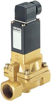 2/2-way Solenoid Valve with servo diaphragm Type 5282 can be combined with.