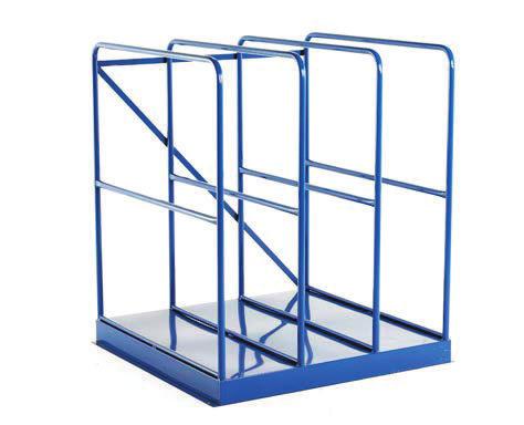 133 Vertical Bar Rack Fully welded steel construction with steel base. 600 x 250 mm storage bays.