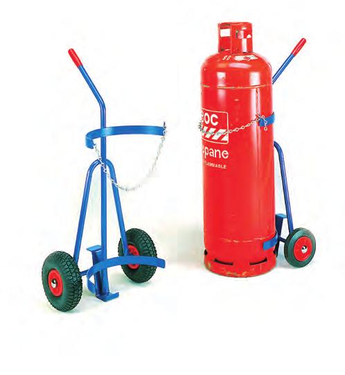 60 Propane and Calor Trucks Designed for cylinders dia x H: 380 x 1250mm Twin rear handles.
