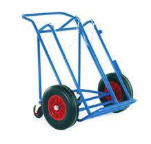Choice of 3 models: Standard, with 1 rear support castor or with 2 rear support castors.