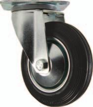 A range of light duty general purpose castors offering top plate fittings and industry standard bolt hole centres.