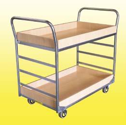 requirements. For a 2 or 3 level unit you can choose a combination of shelves and trays.
