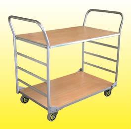 Single-ended rocking Tray Trolley Double-ended rocking Tray Trolley 2-tray, rocking Tray Trolley 3-tray, rocking Tray Trolley