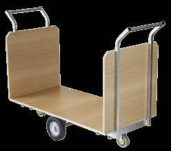 Trolleys PLATFORM TRUCKS are designed to increase stock mobility.