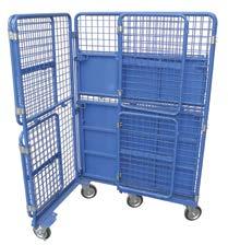 Trolley Made from heavy-duty angle steel with a zinc-plated finish.