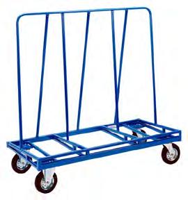 PLATE & SHEET HANDLING PLA107A PA85B PL107A - adjustable support bars. 1045mm overall height. Plywood platform.