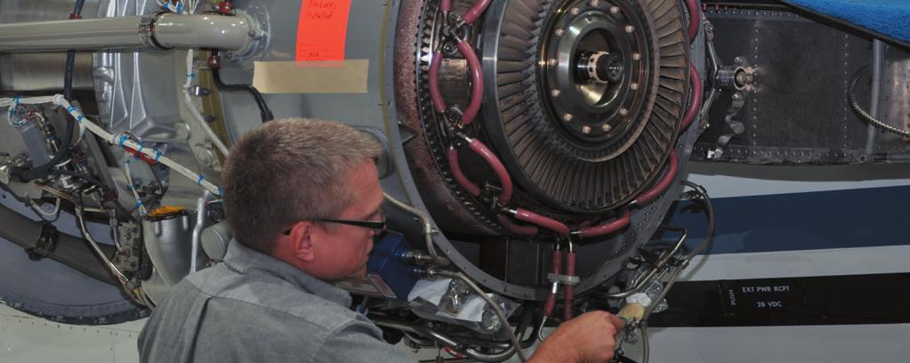 PRATT & WHITNEY IN-HOUSE ENGINE CAPABILITIES Line Level Maintenance: PT6, JT15D, 300, 500 and 600 Series engines On-Wing HSI: PT6, JT15D and 500 Series engines Overhaul Management Services: PT6,
