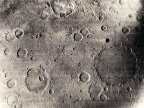 6 & 7 More craters imaged by Mariner 6 Dry ice