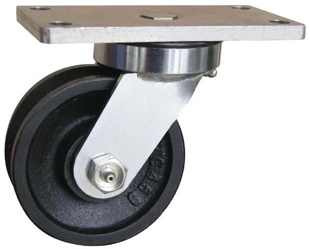 Heavy Duty Welded Series Castors up to 400kg per castor Precision built for durability under extreme conditions, the heavy duty welded series is ideal for an industrial environment Features precision
